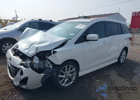 2012 Mazda Mazda5 Grand Touring из США, поврежденный, VIN JM1CW2DL1C0120549